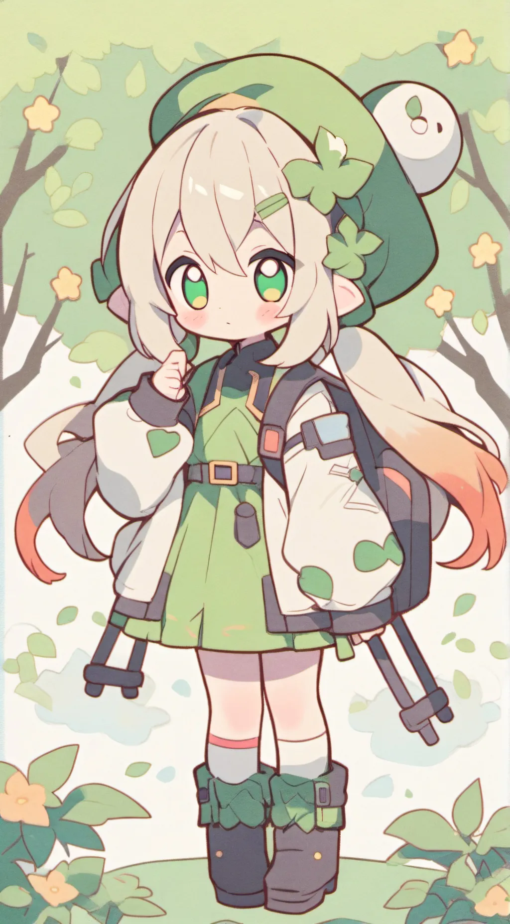 ai character: Isa  background