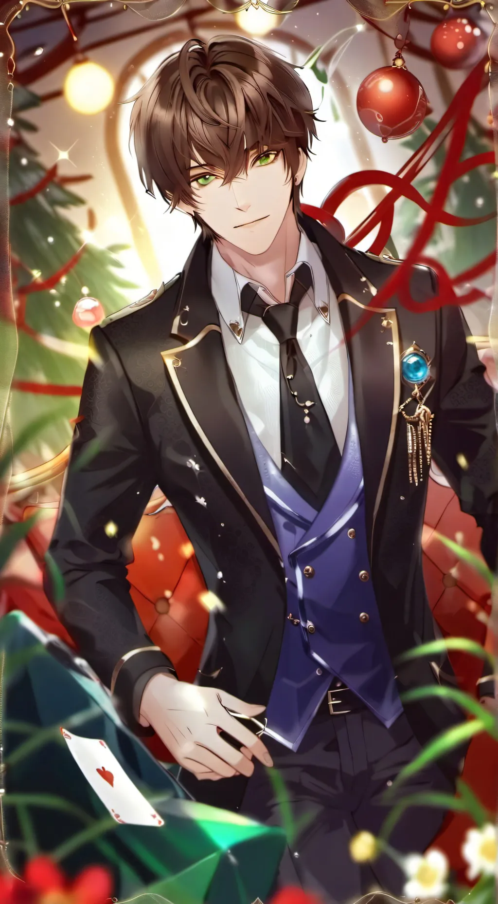 ai character: Adam  background