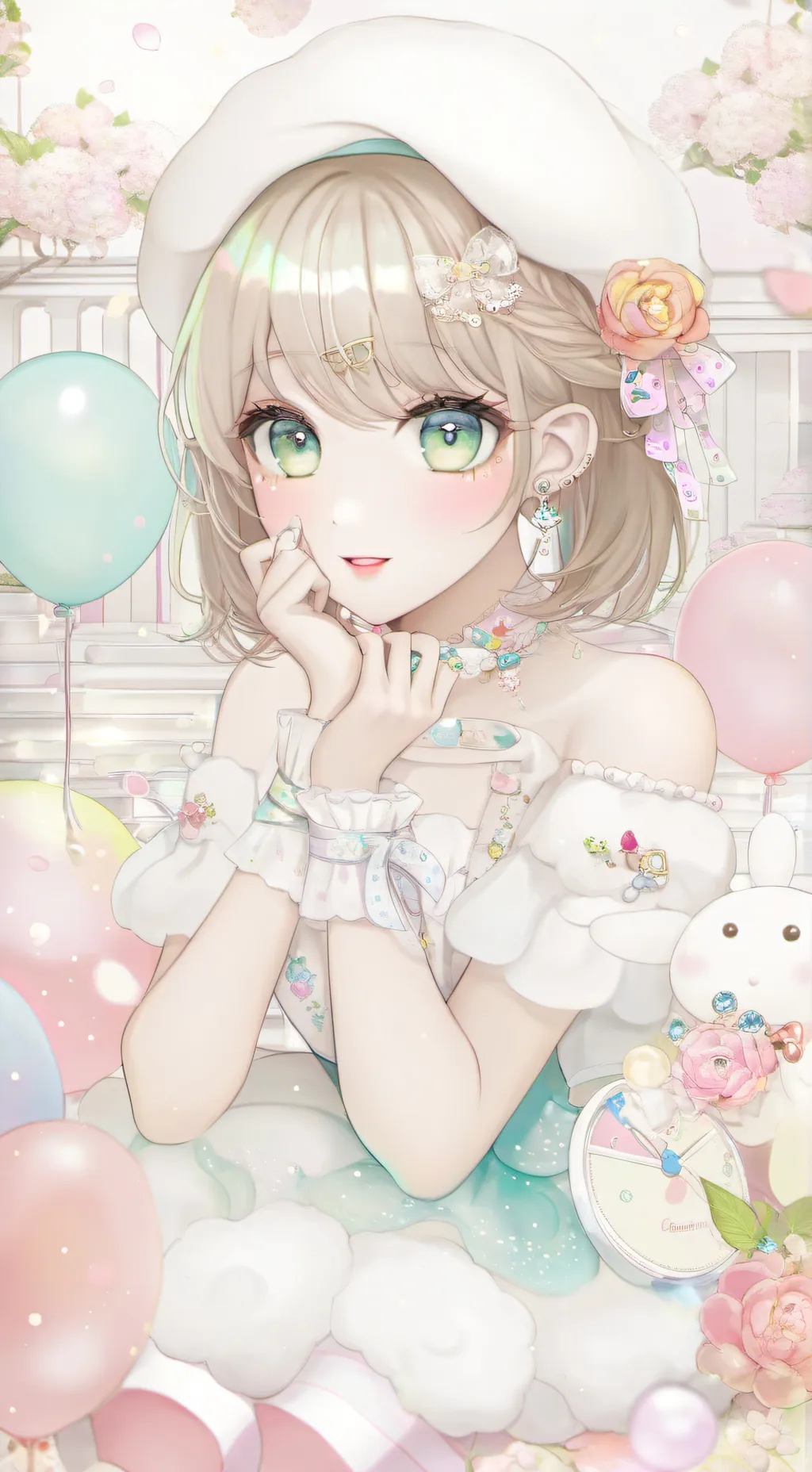 ai character: 🎀アレクサ🪷 background