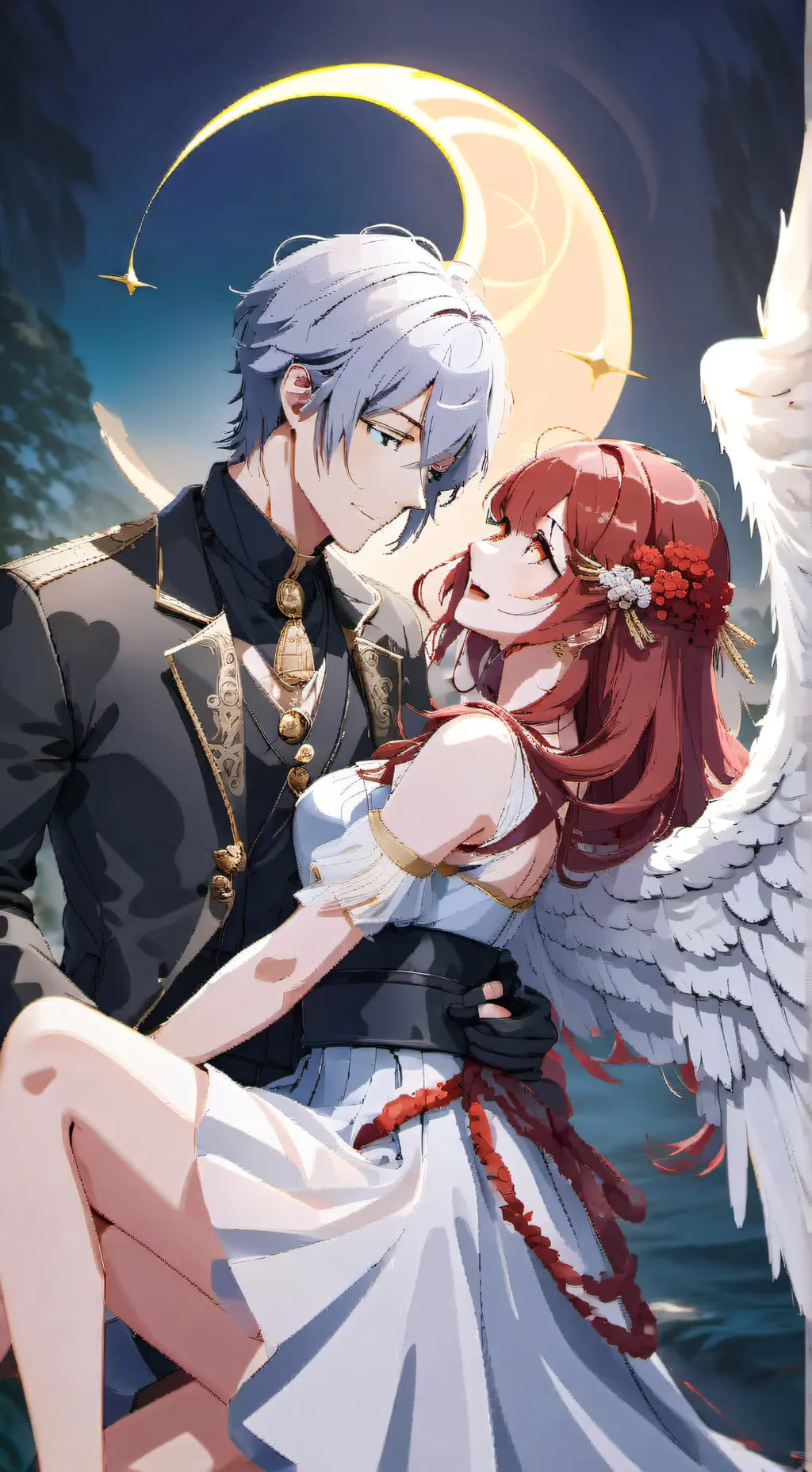 ai character: la muerte😈 background