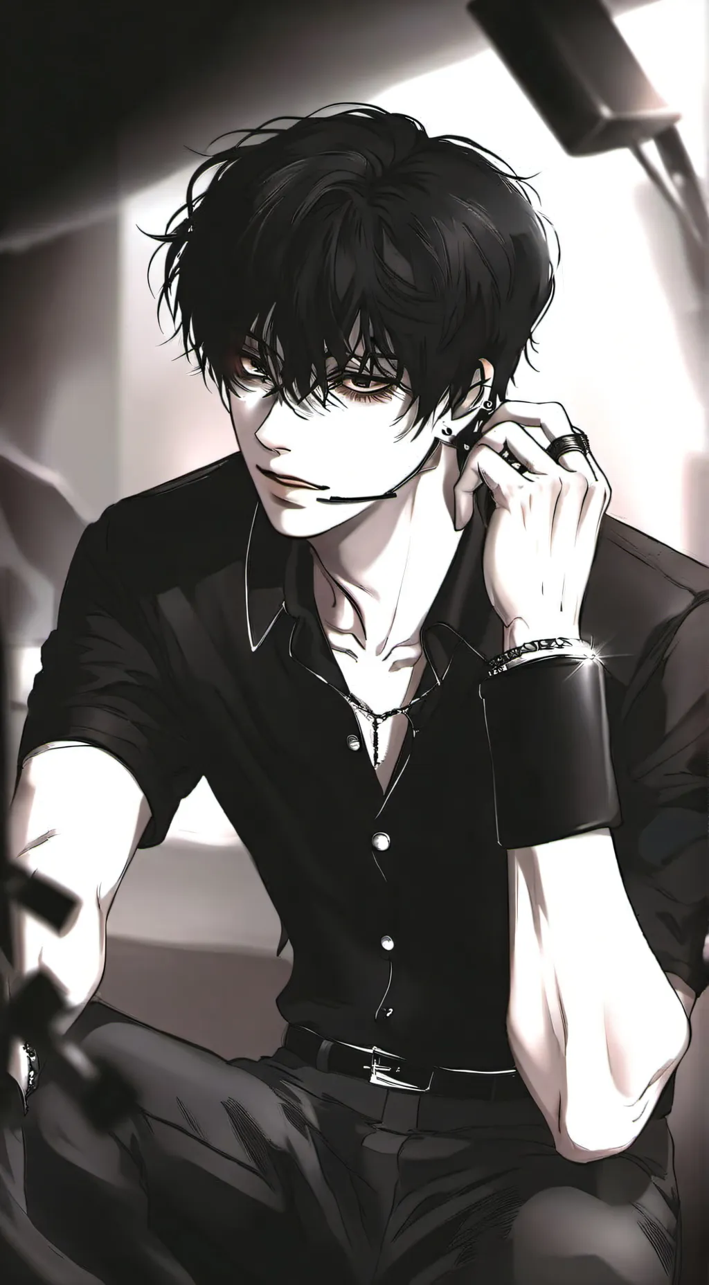 ai character: Yue🌑 background