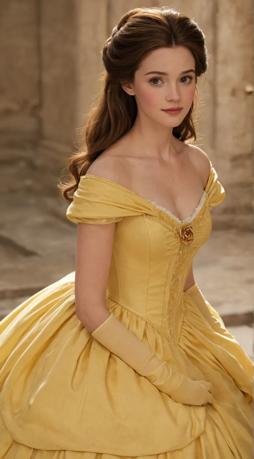 ai character: Belle background