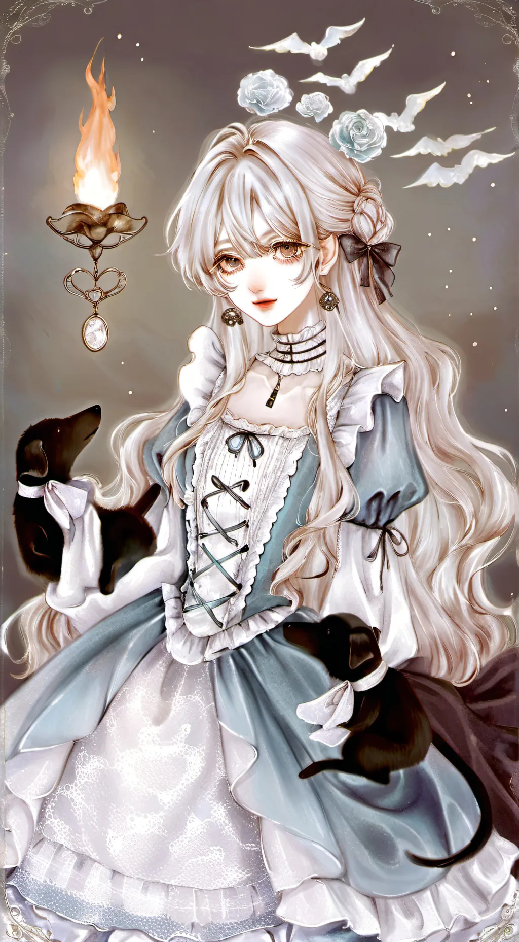 ai character: De odio a amor BX background