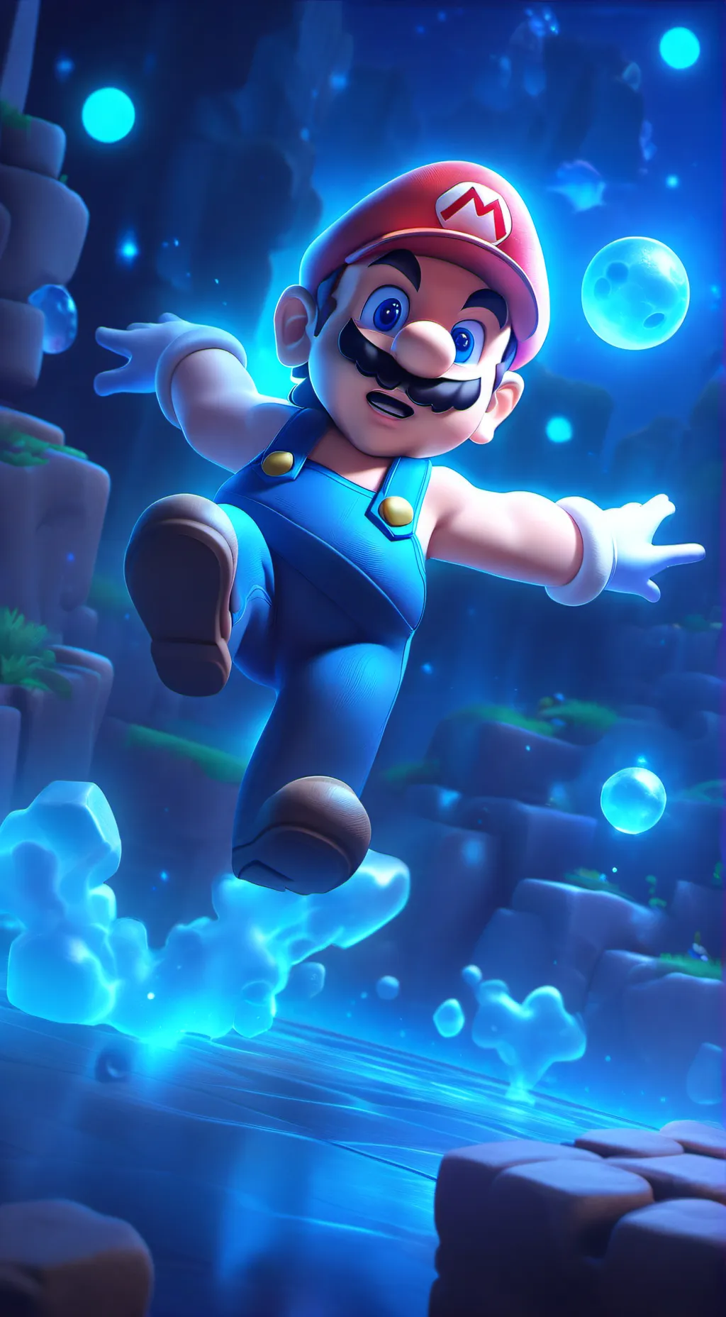 ai character: Mario from sml background