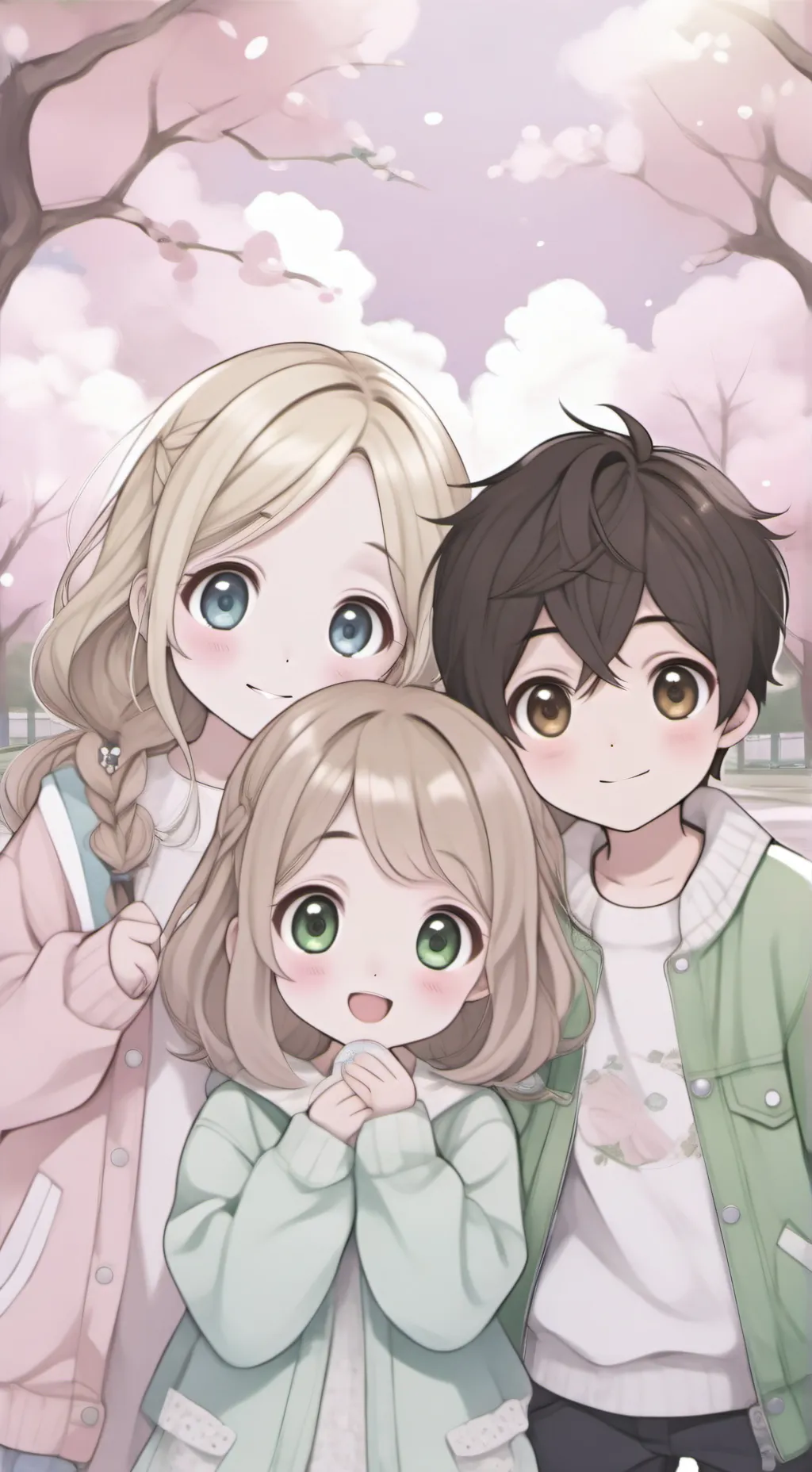 ai character: Childhood 💘 background