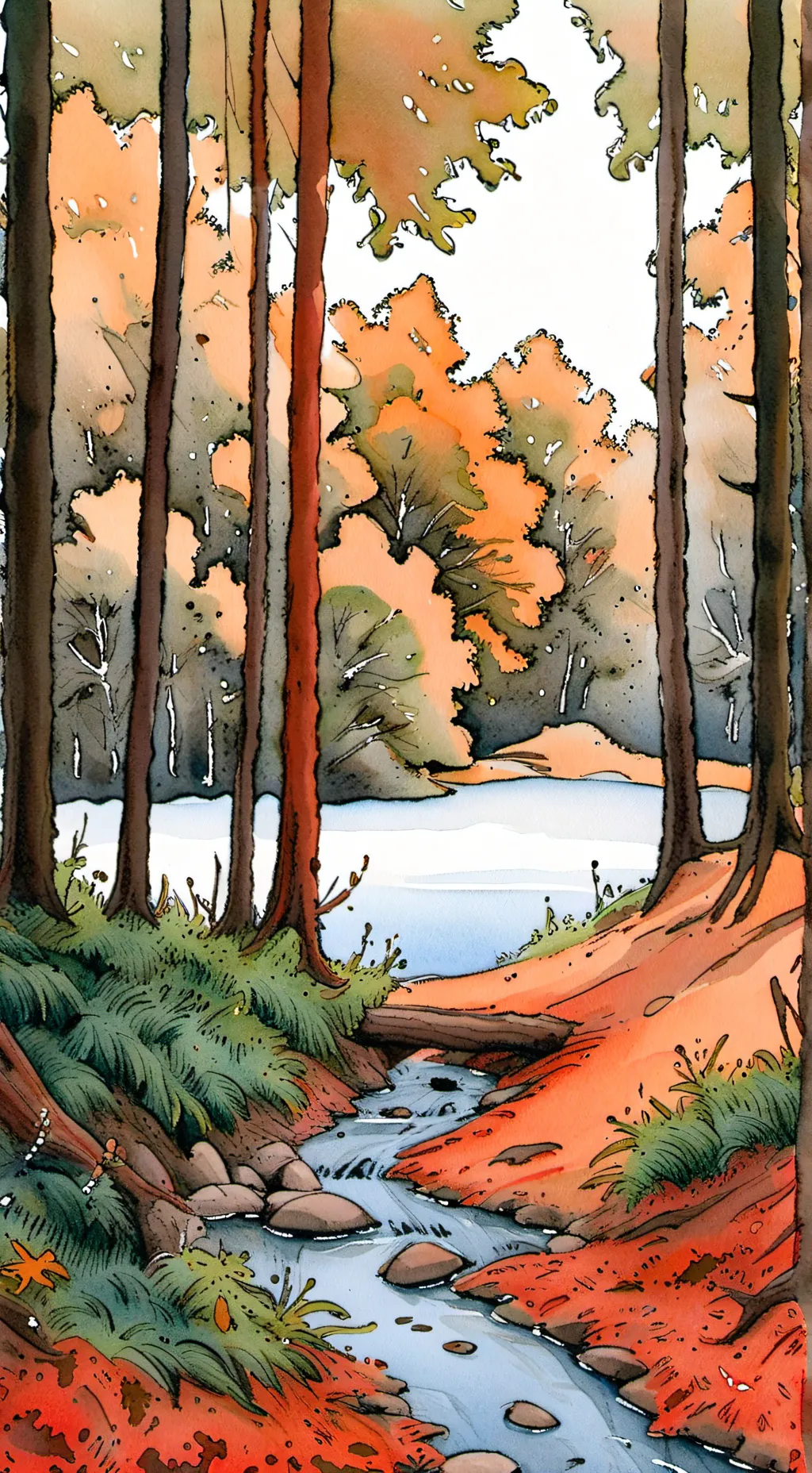 ai character: Smiling Critters background