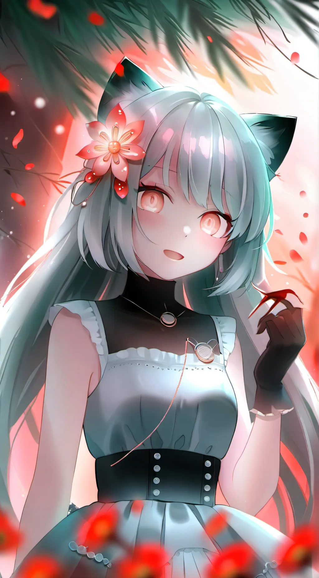 ai character: blossom 🌸  background
