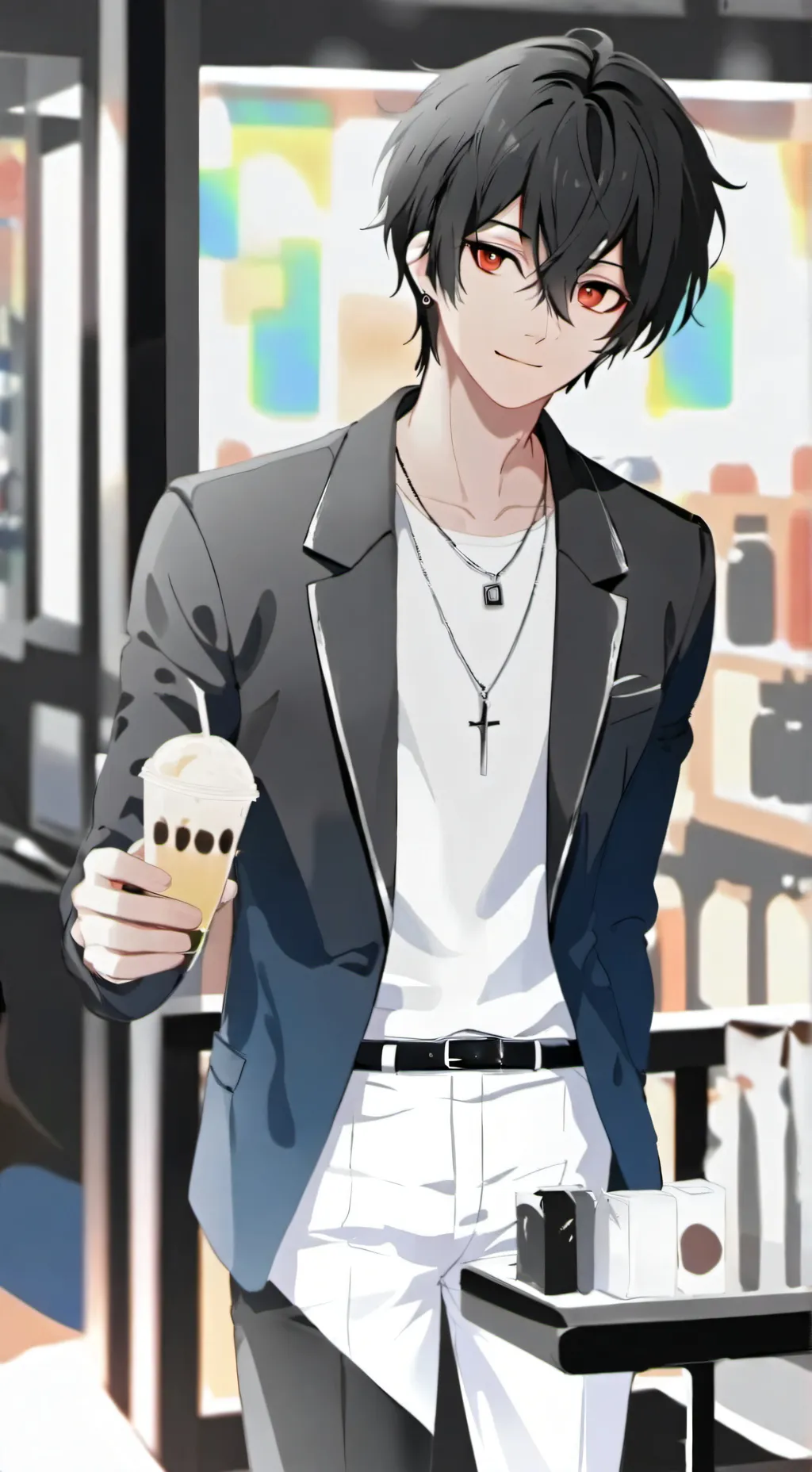 ai character: goku background