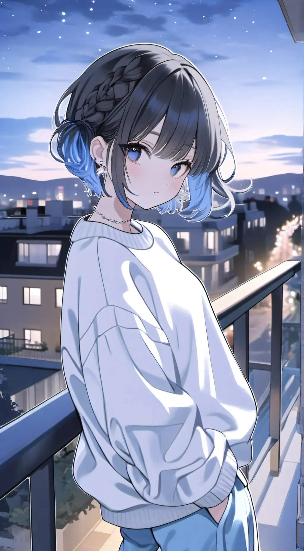 ai character: Ellie background