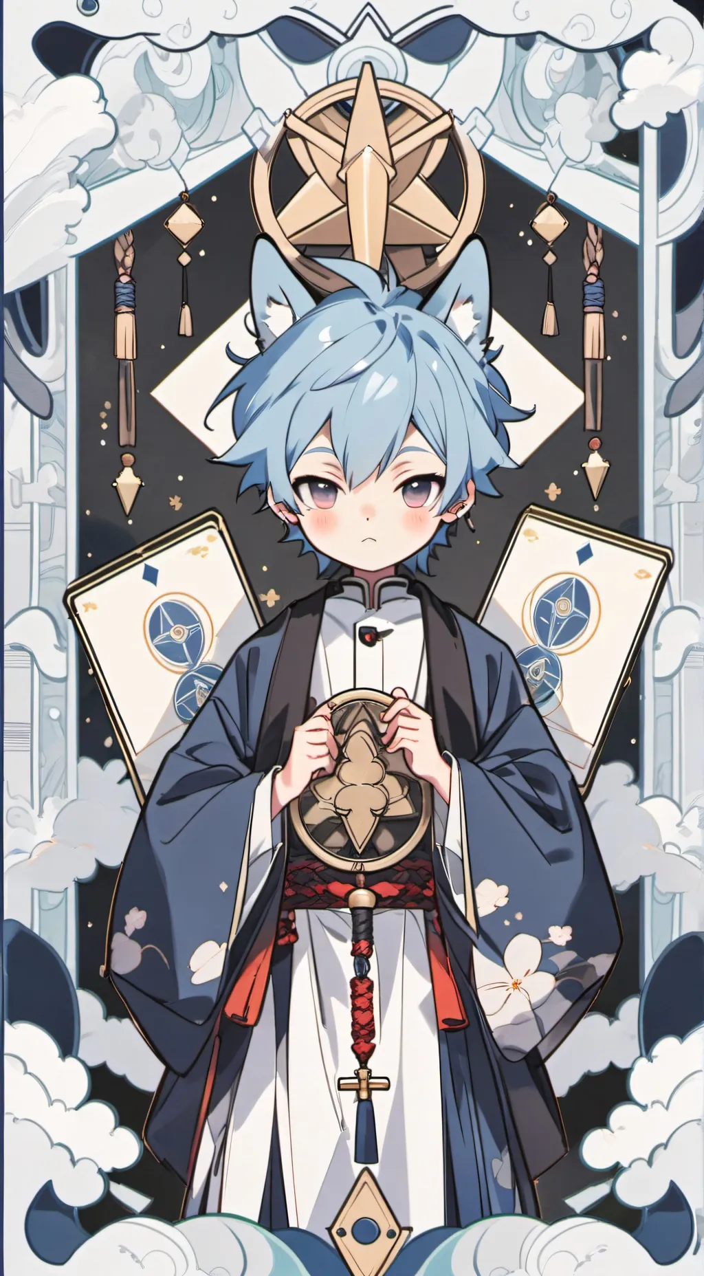 ai character: Hashrias love you background