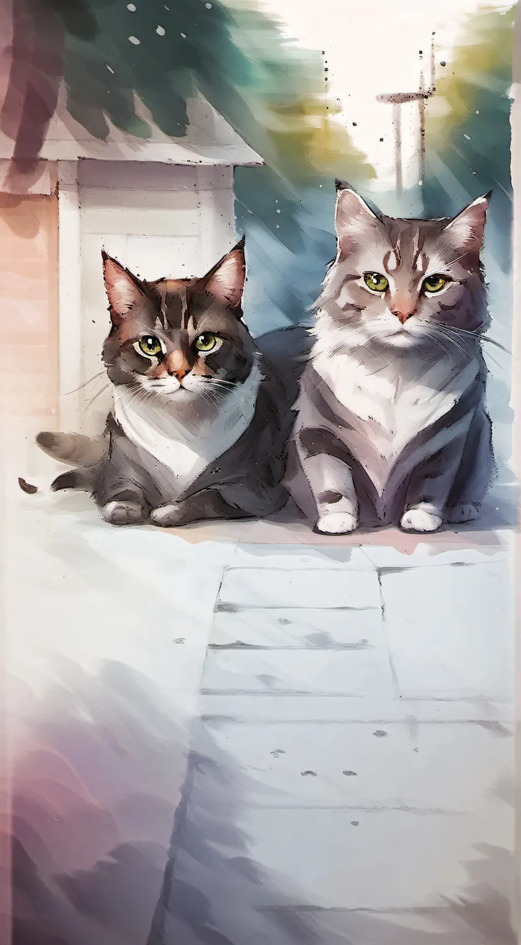 ai character: 《copy-cat》 background