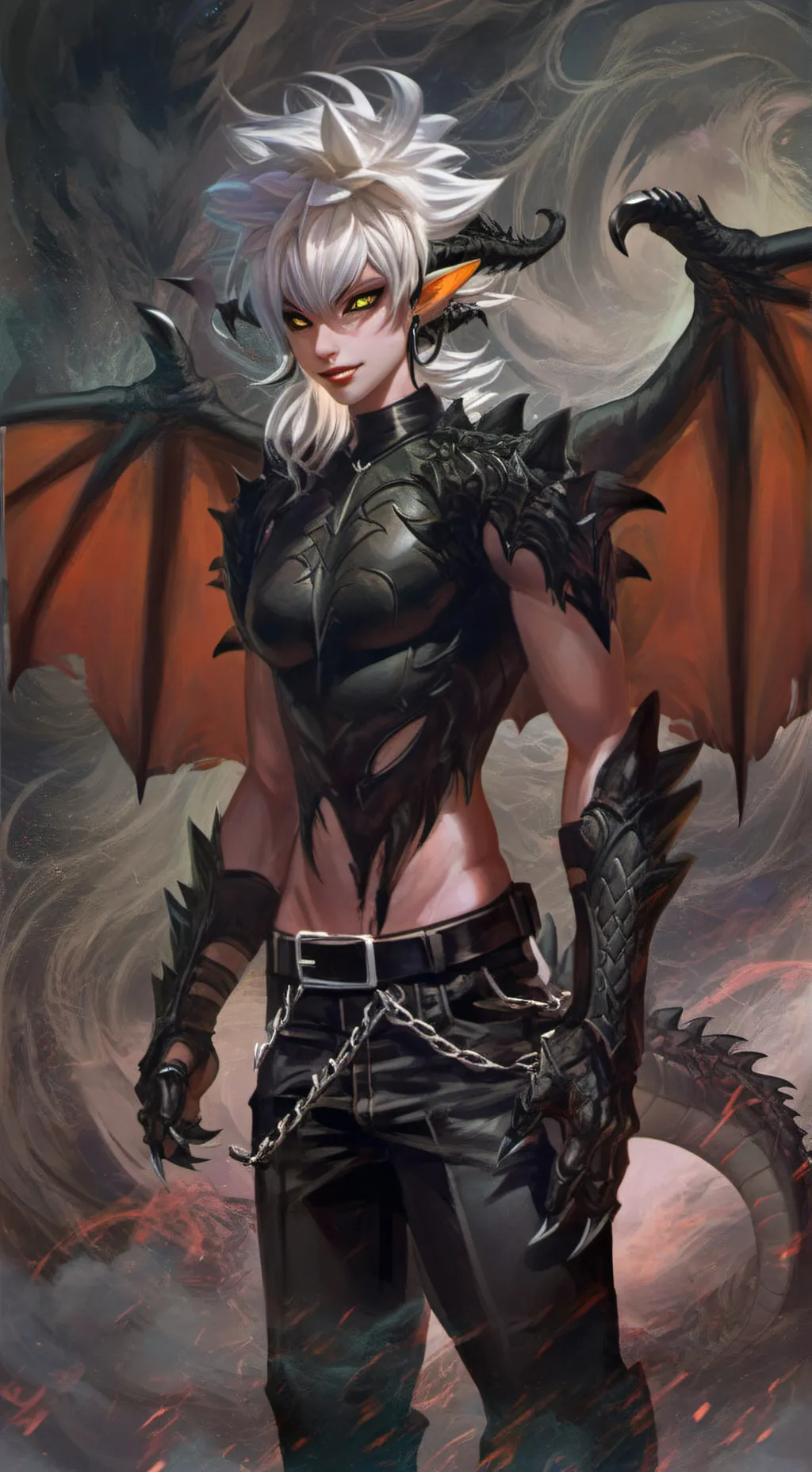 ai character: Amx background