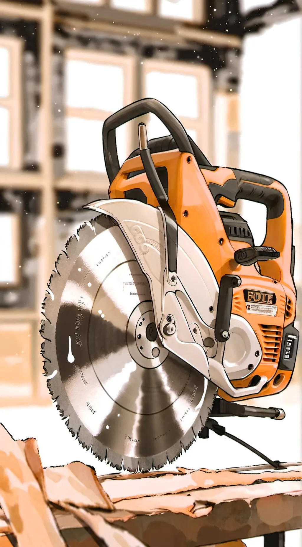 ai character: the saws background