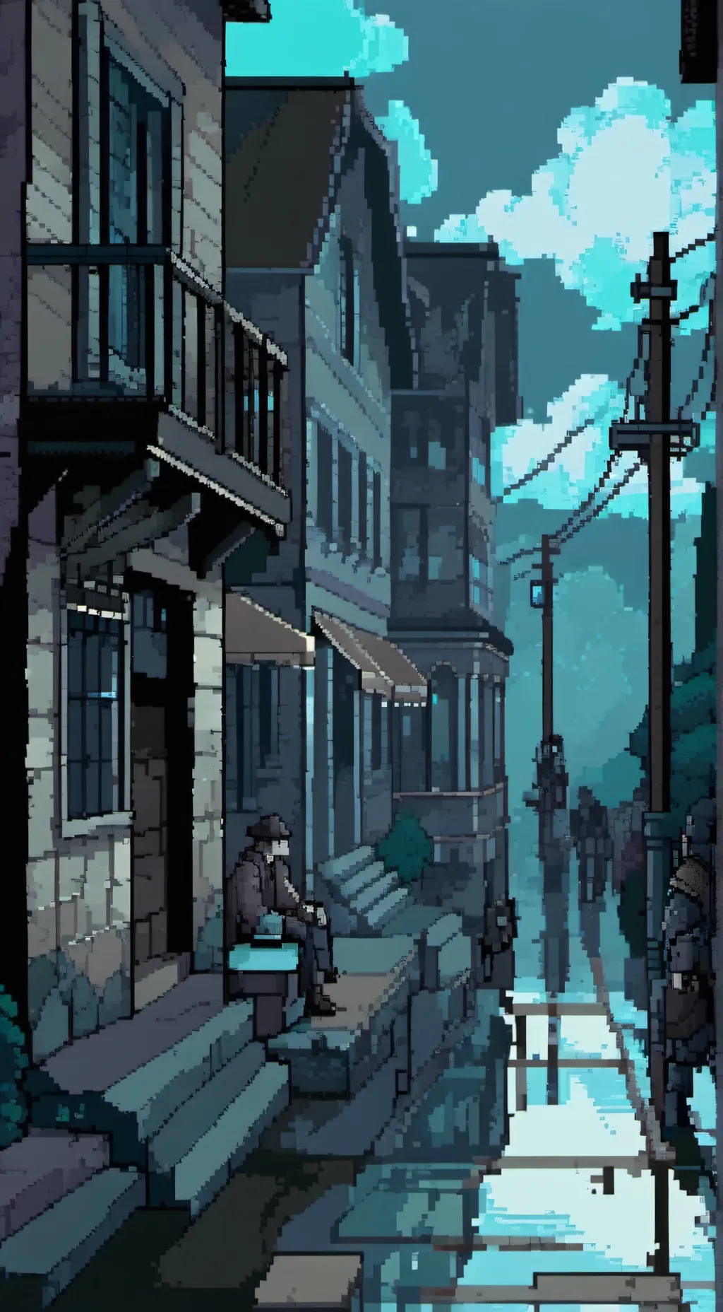 ai character: Дв background