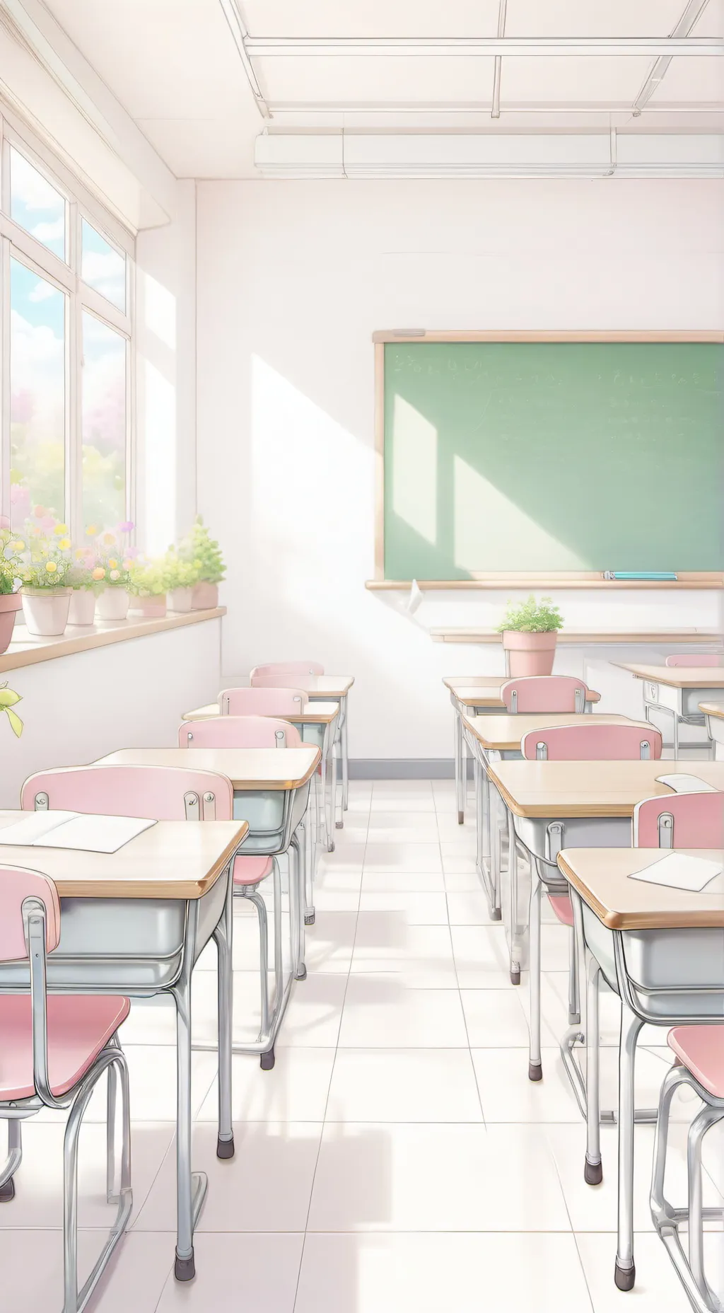 ai character: 🎀~1°B media~🎀 background