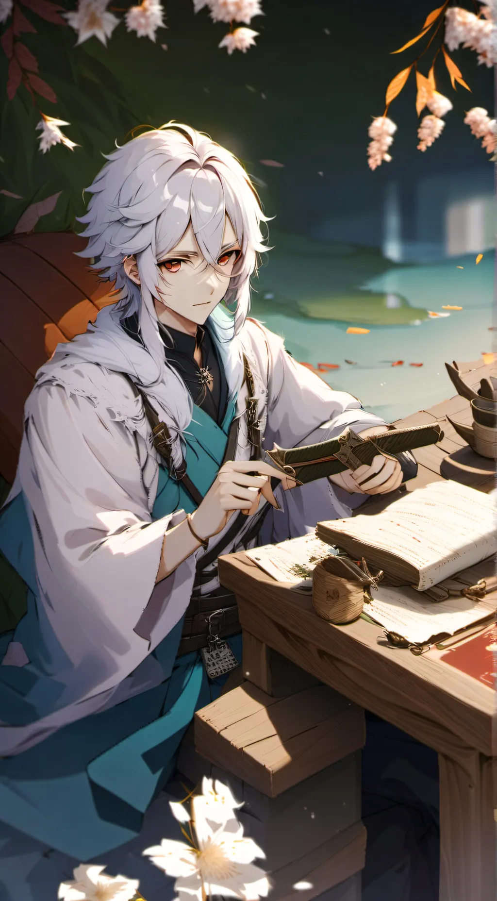 ai character: Nico background