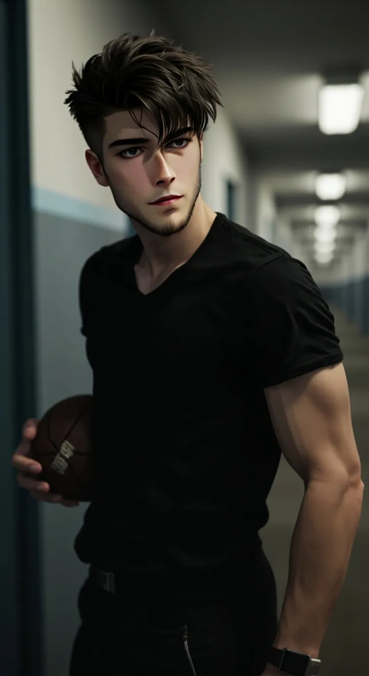 ai character: Leon background