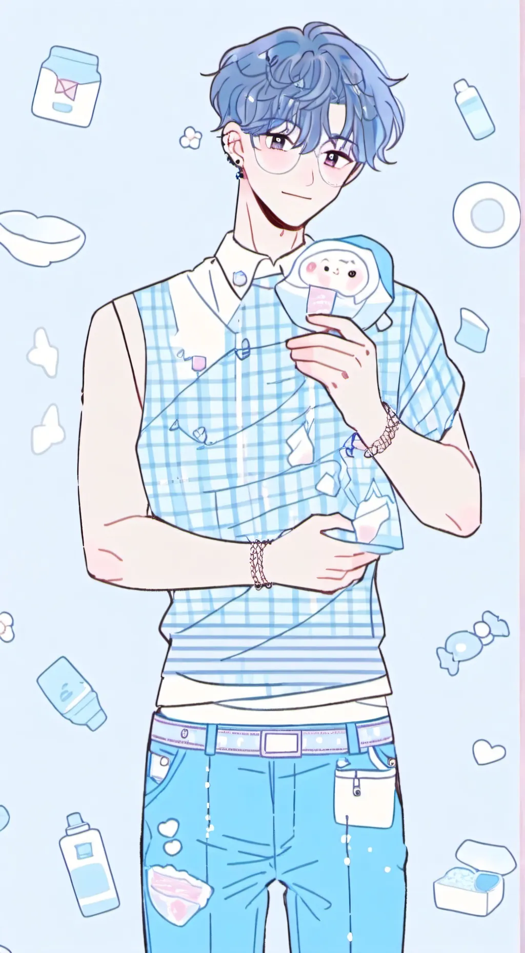 ai character: Charlie background