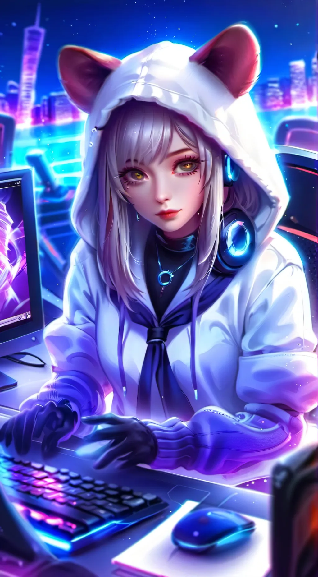 ai character: Алиса background