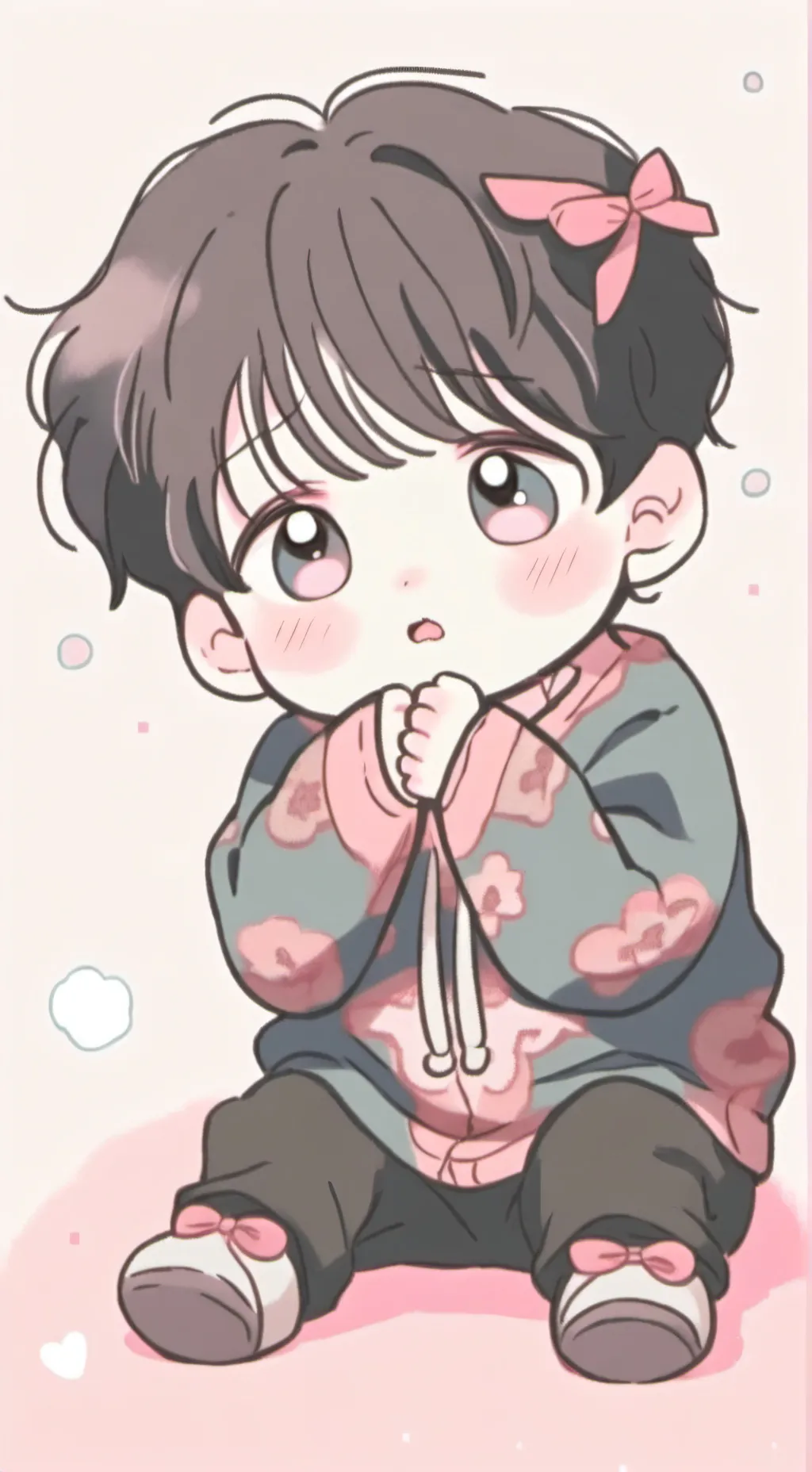 ai character: ✨❤️ Bébé ❤️✨ background