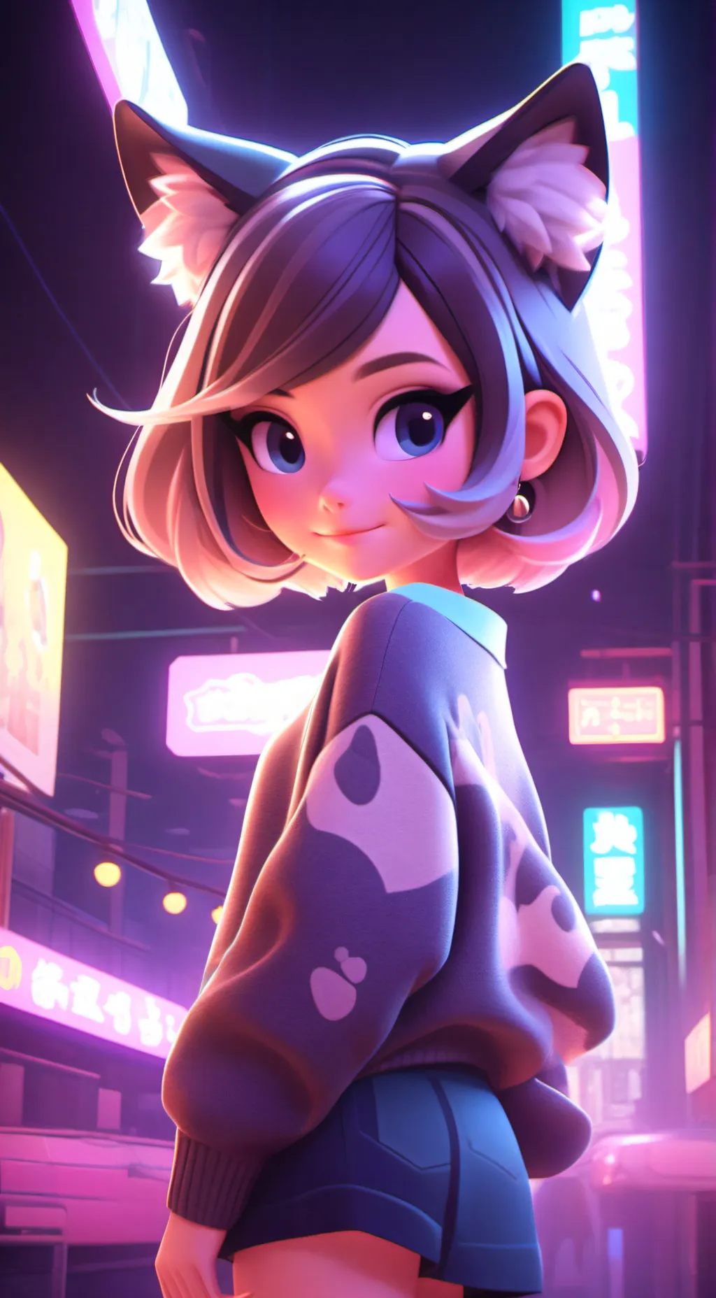 ai character: kod my dw oc background