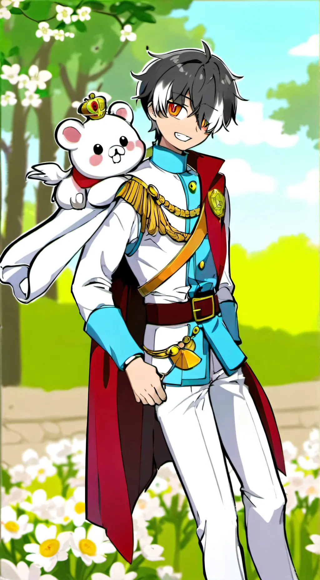 ai character: Luke  background