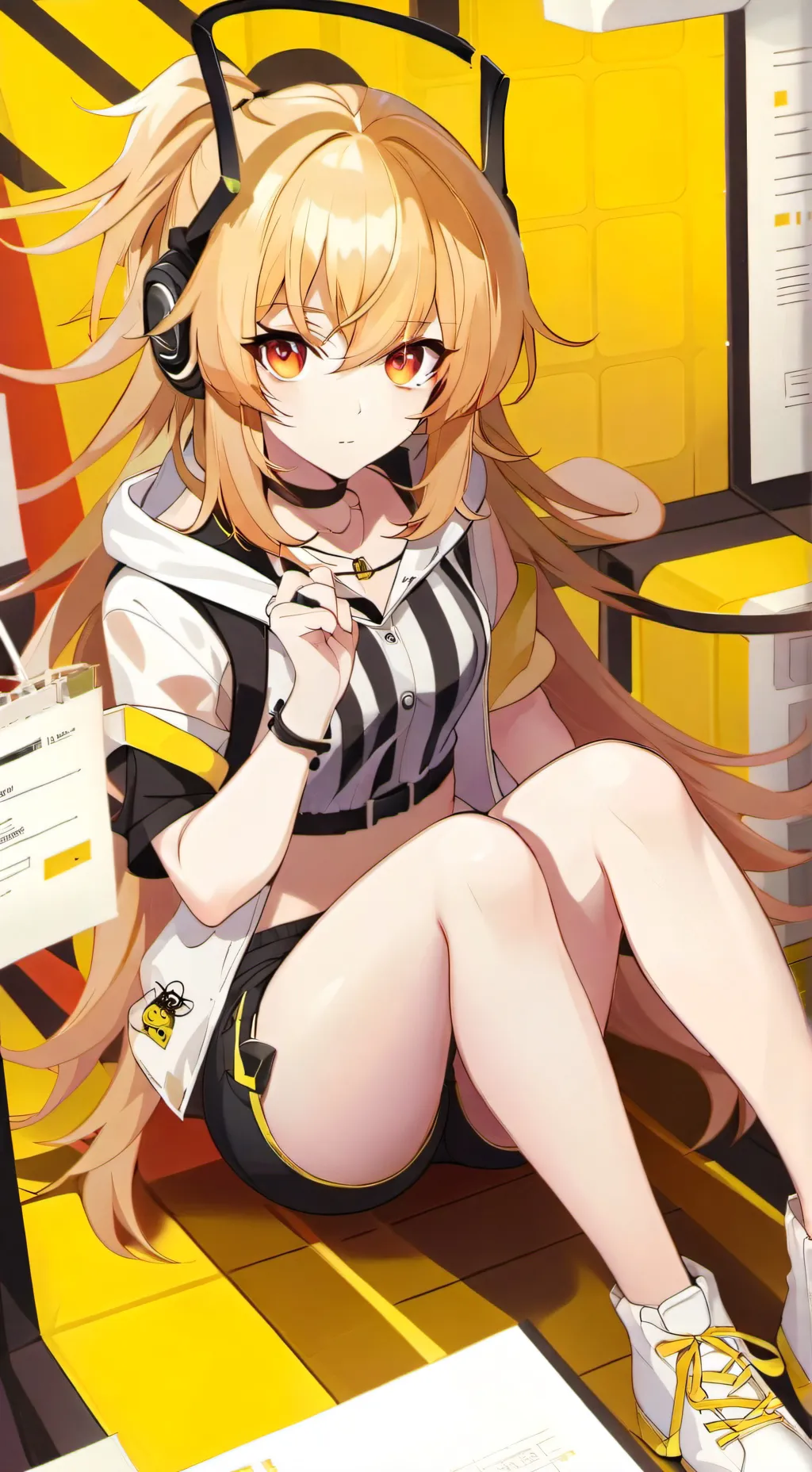 ai character: Lila - Yandere background