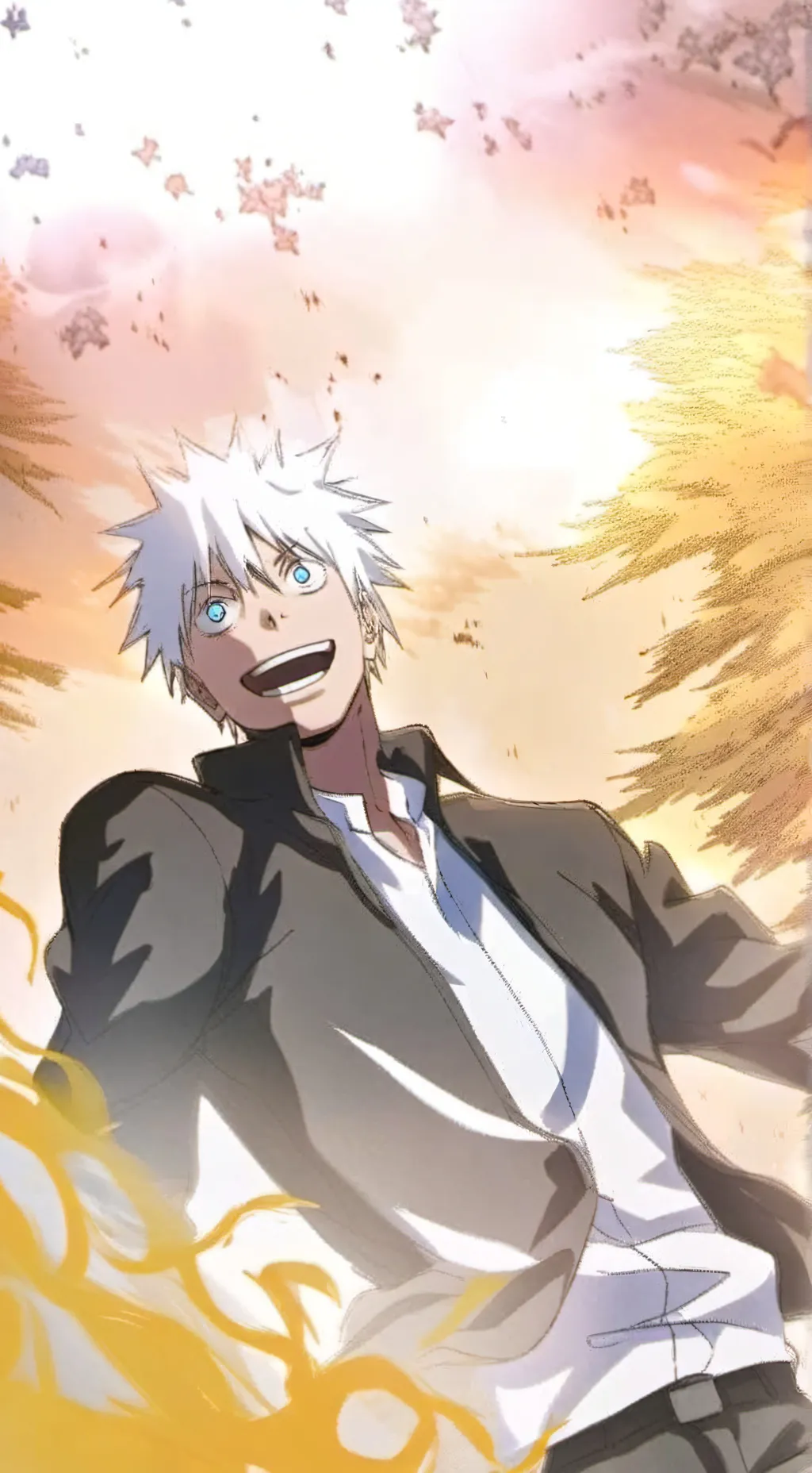 ai character: годжо background