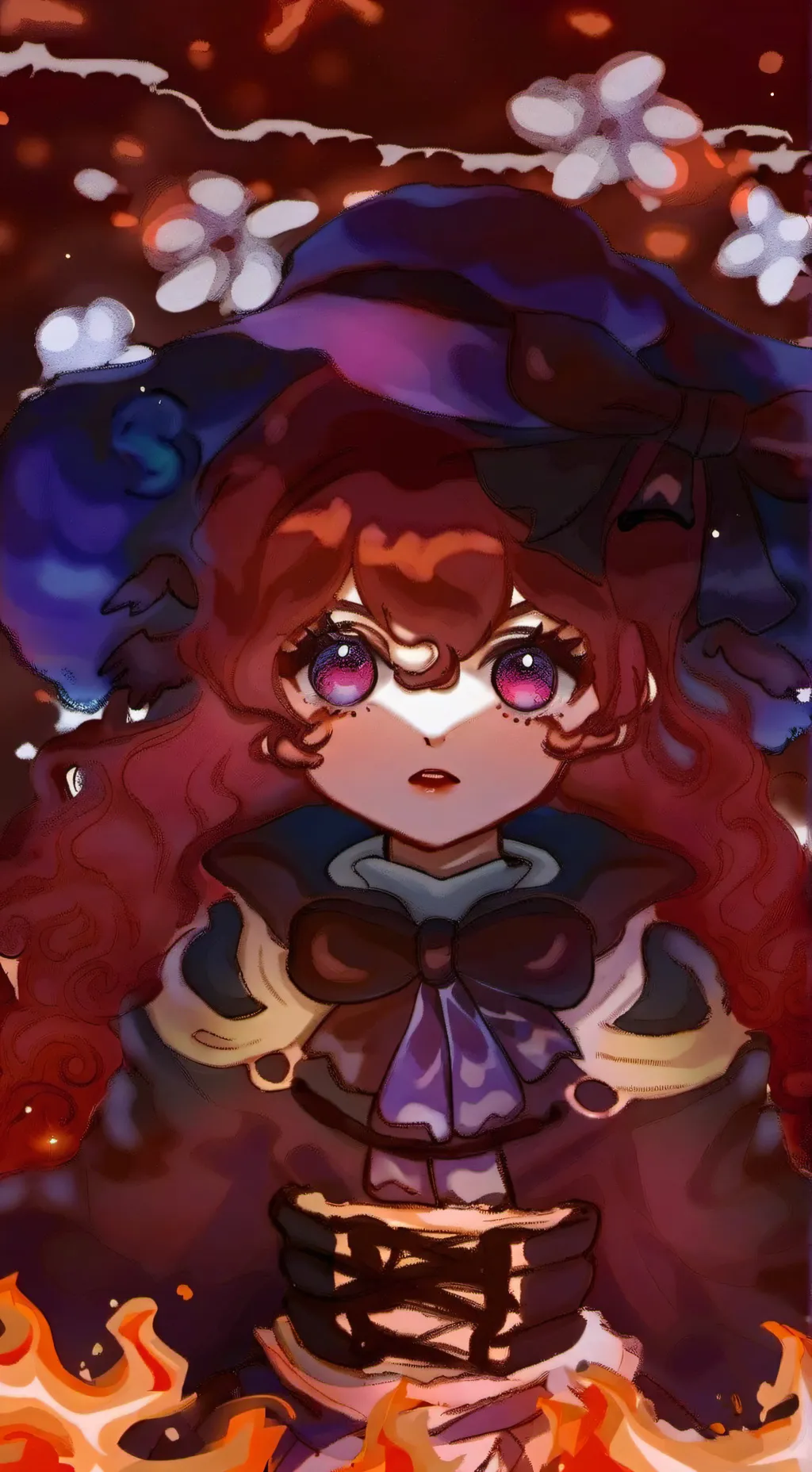 ai character: Poppy background