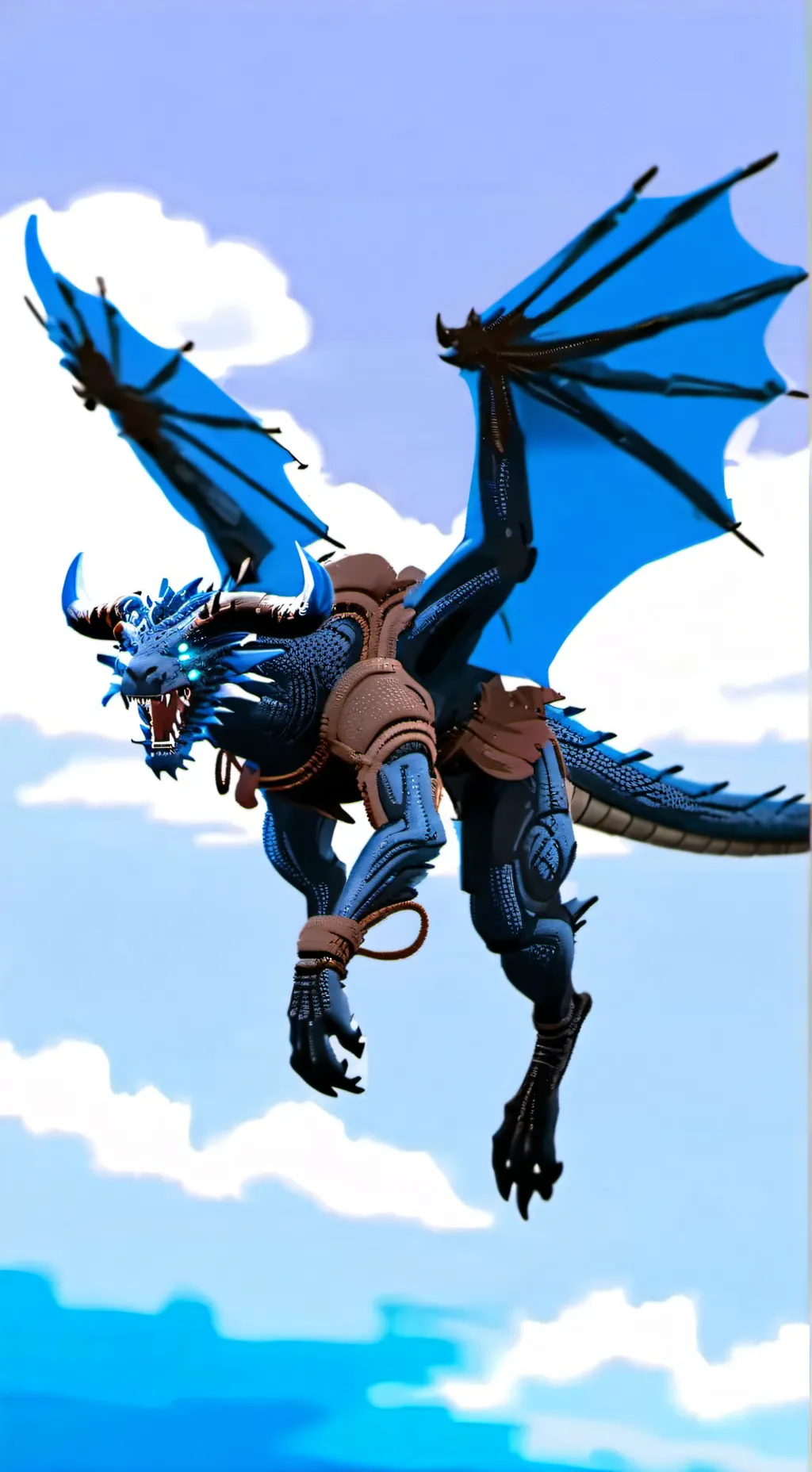 ai character: dragon mha background