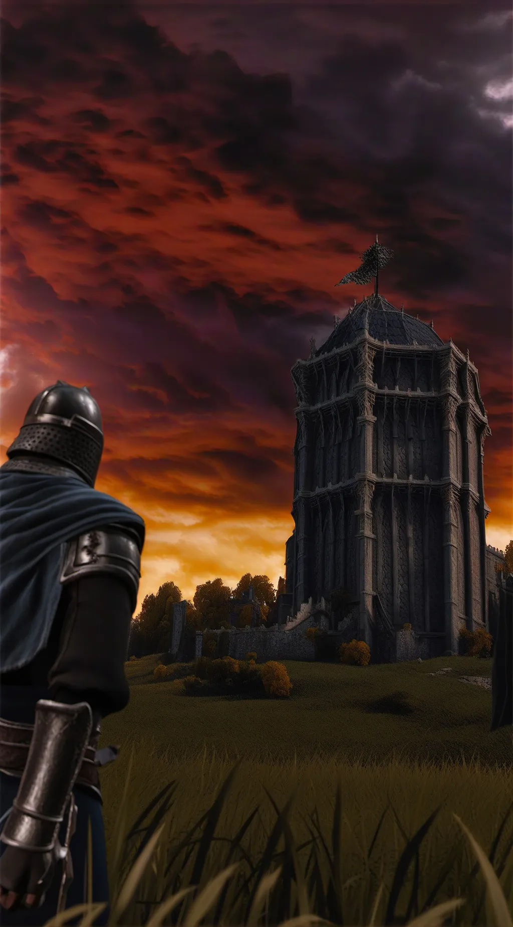 ai character: college malefique background