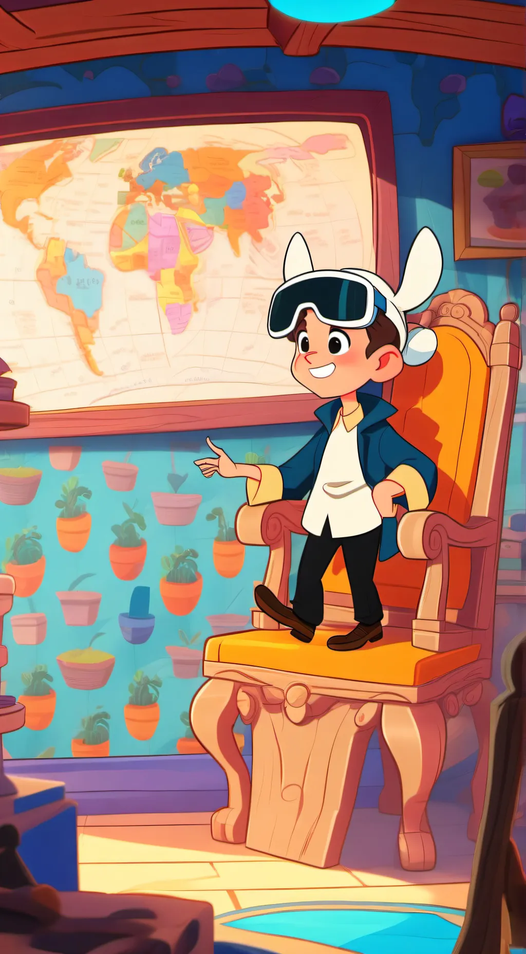 ai character: tadc background