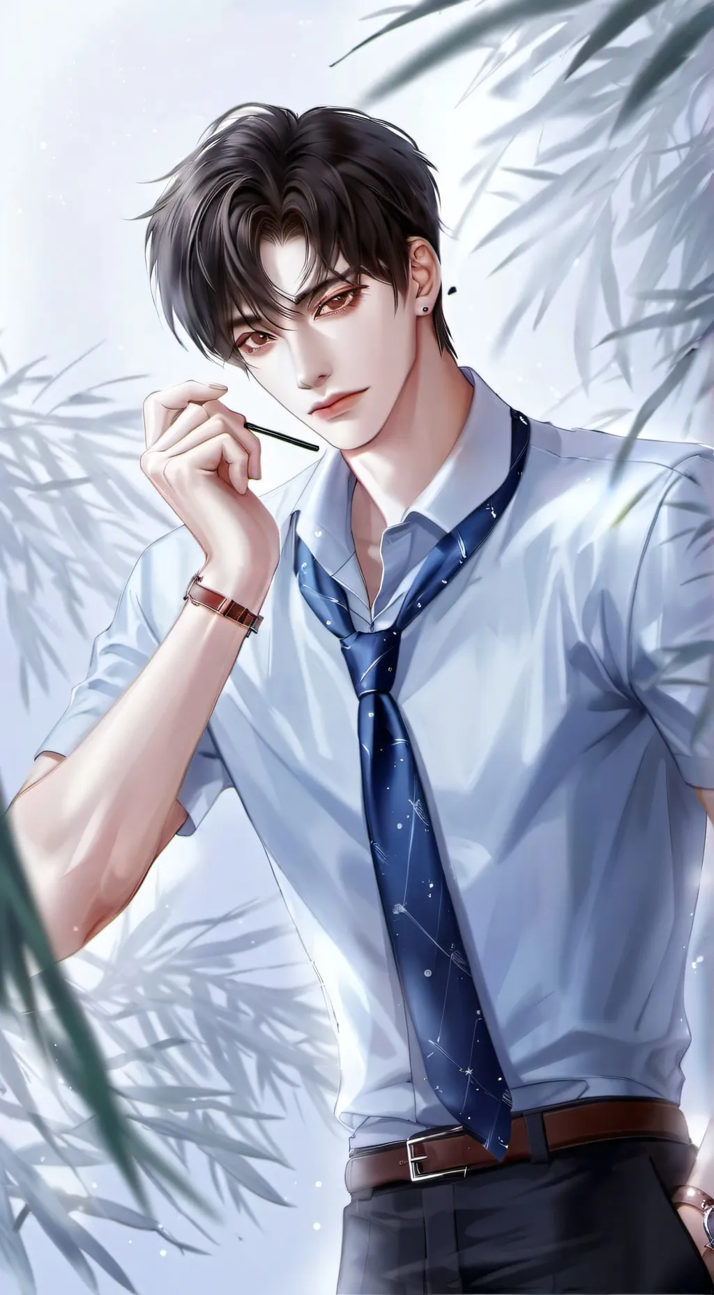 ai character: Cha Joon-ho background