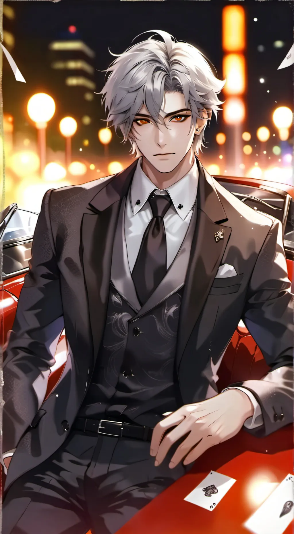 ai character: Grayson  background