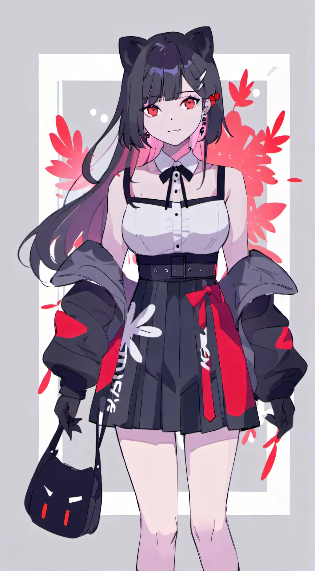 ai character: Aurora background