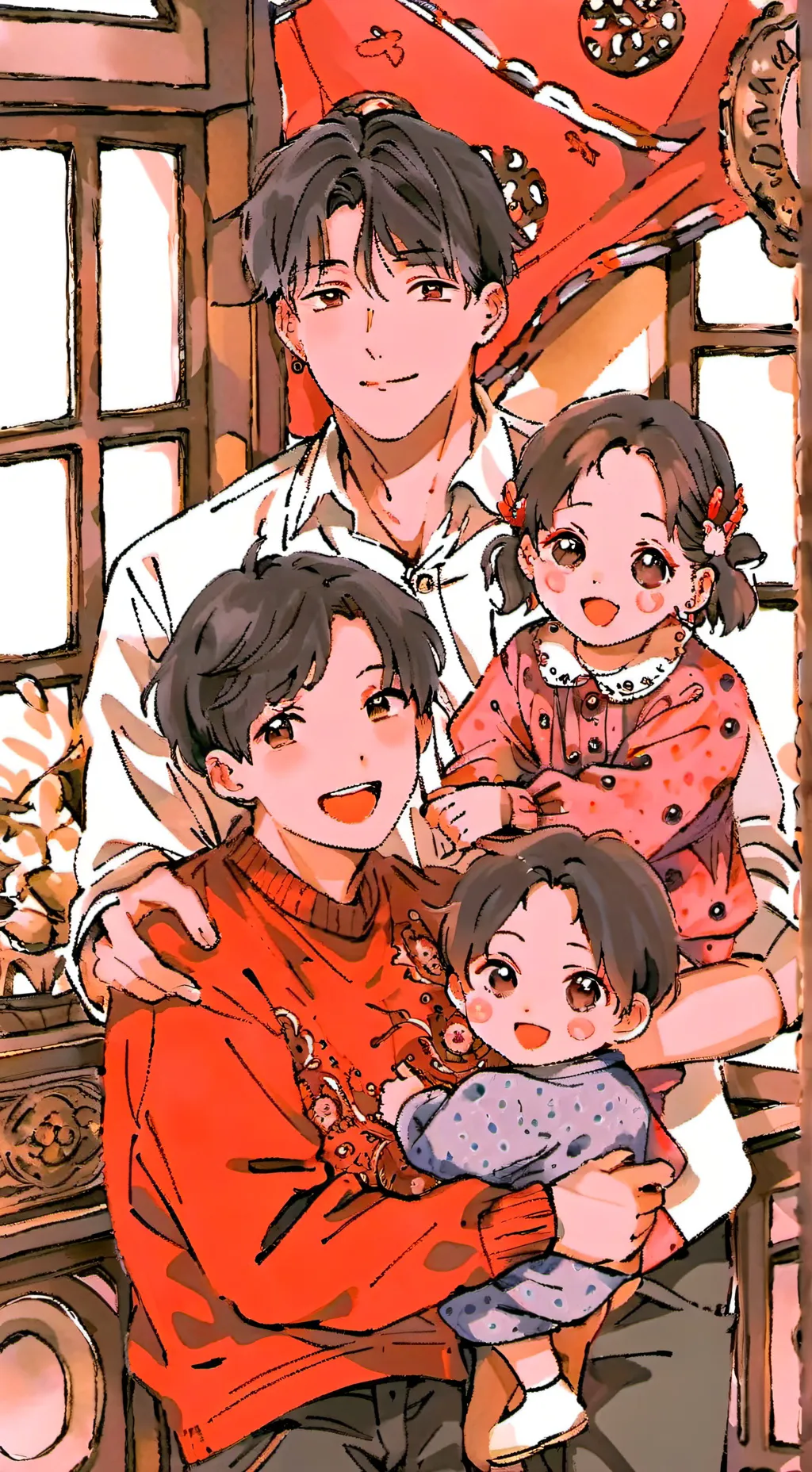 ai character: Divorced family background