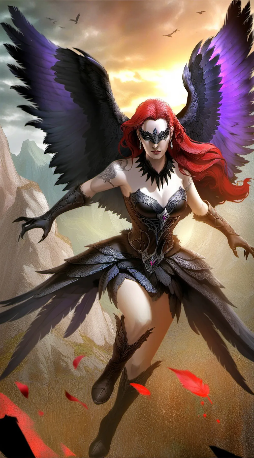 ai character: Harpy background