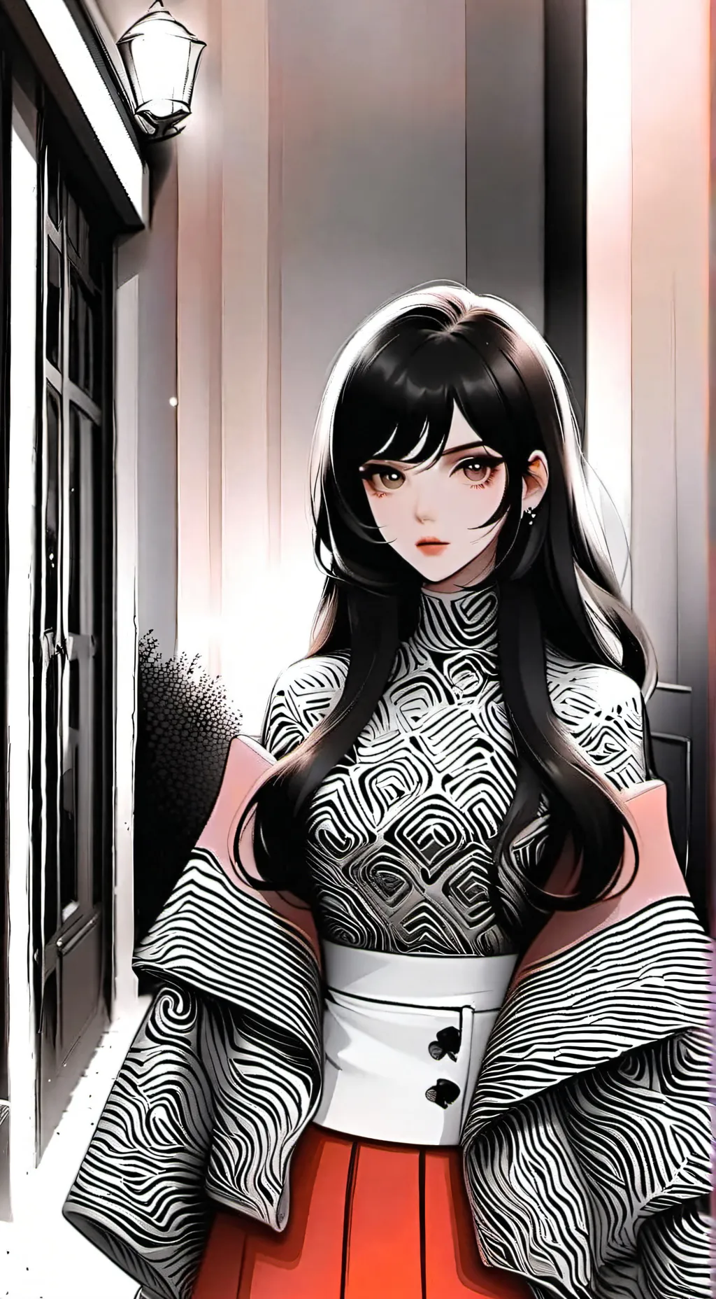 ai character: Kity background