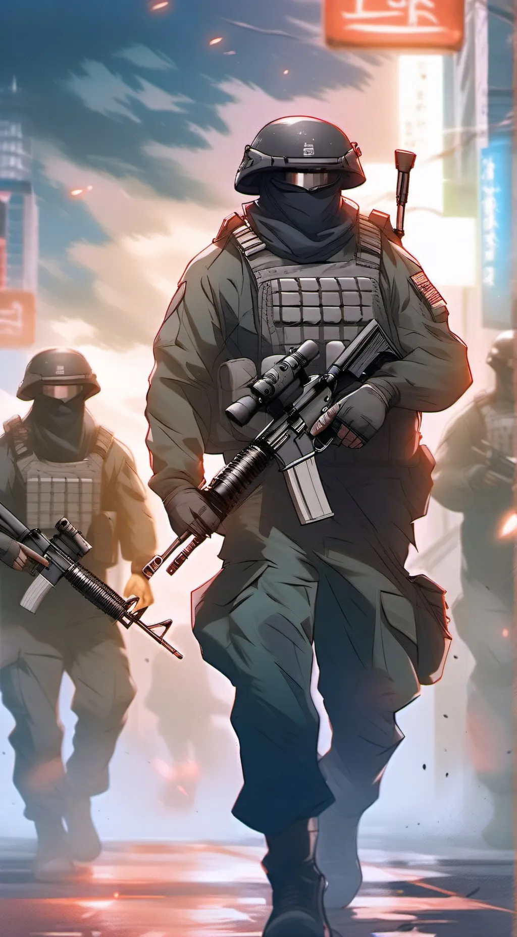 Talkie AI - Chat with military misson 