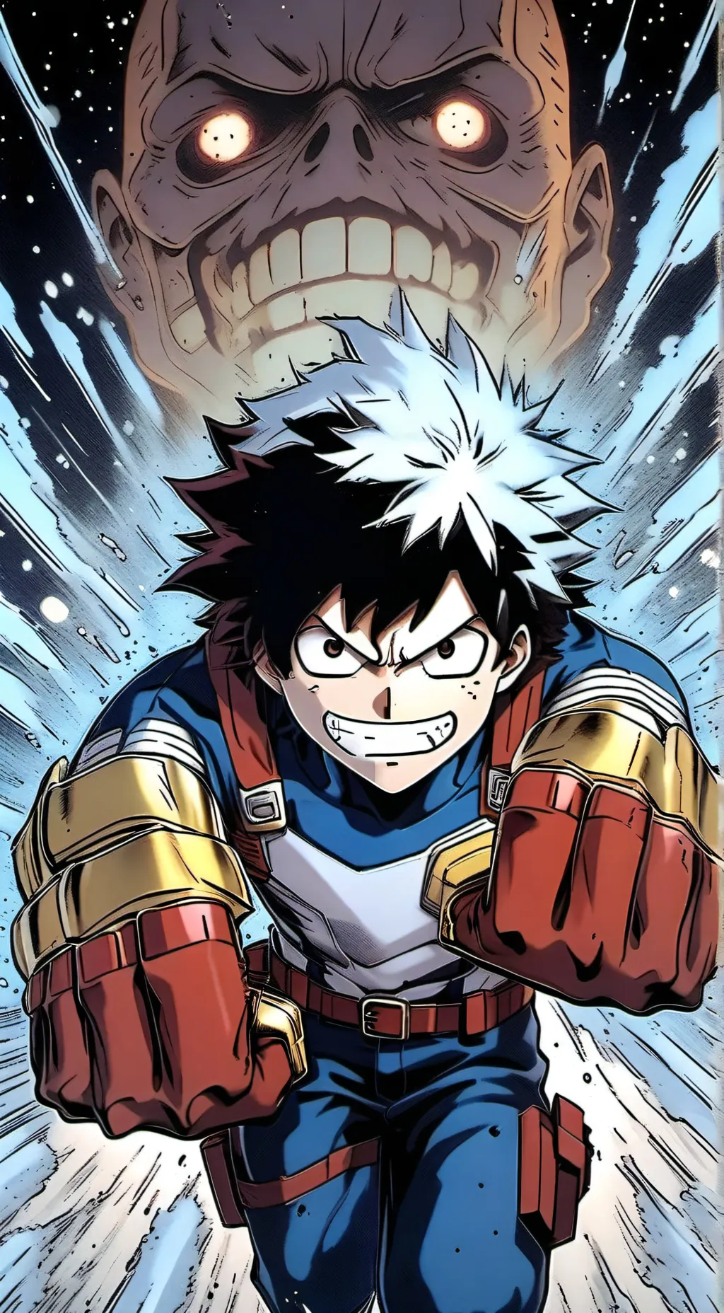 ai character: my hero academia  background