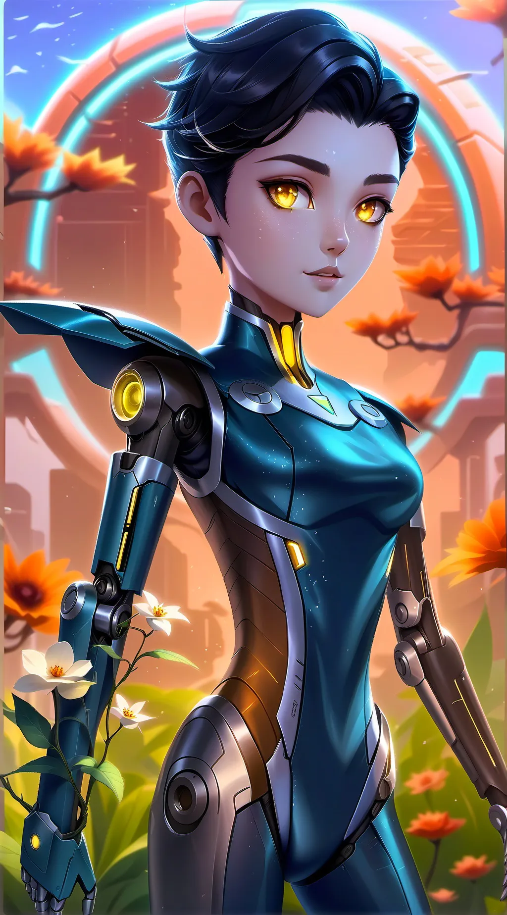 ai character: Orion background