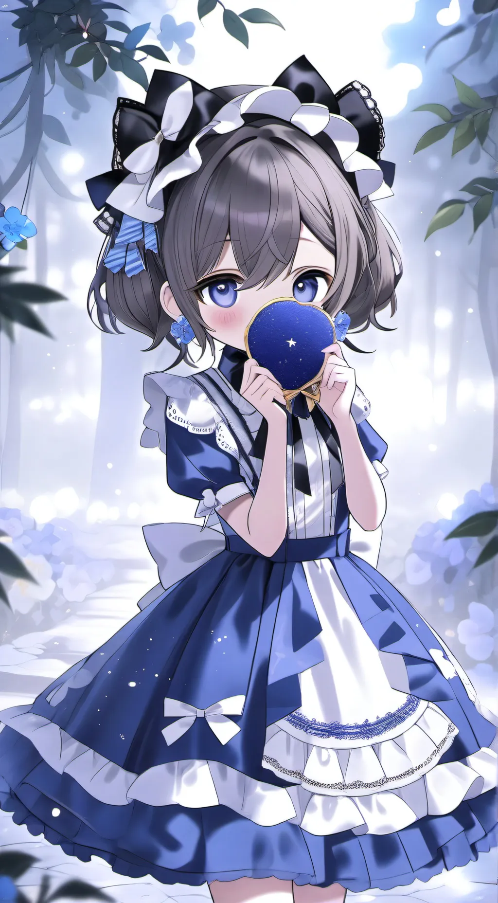 ai character: Ashely  background