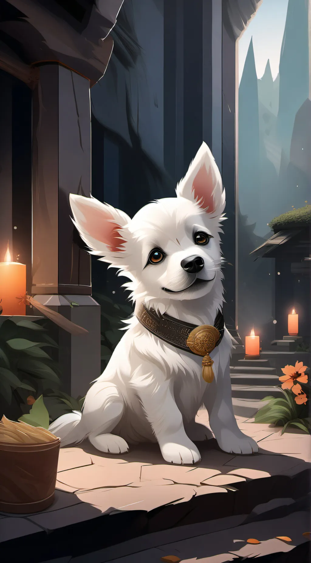 ai character: Milly background