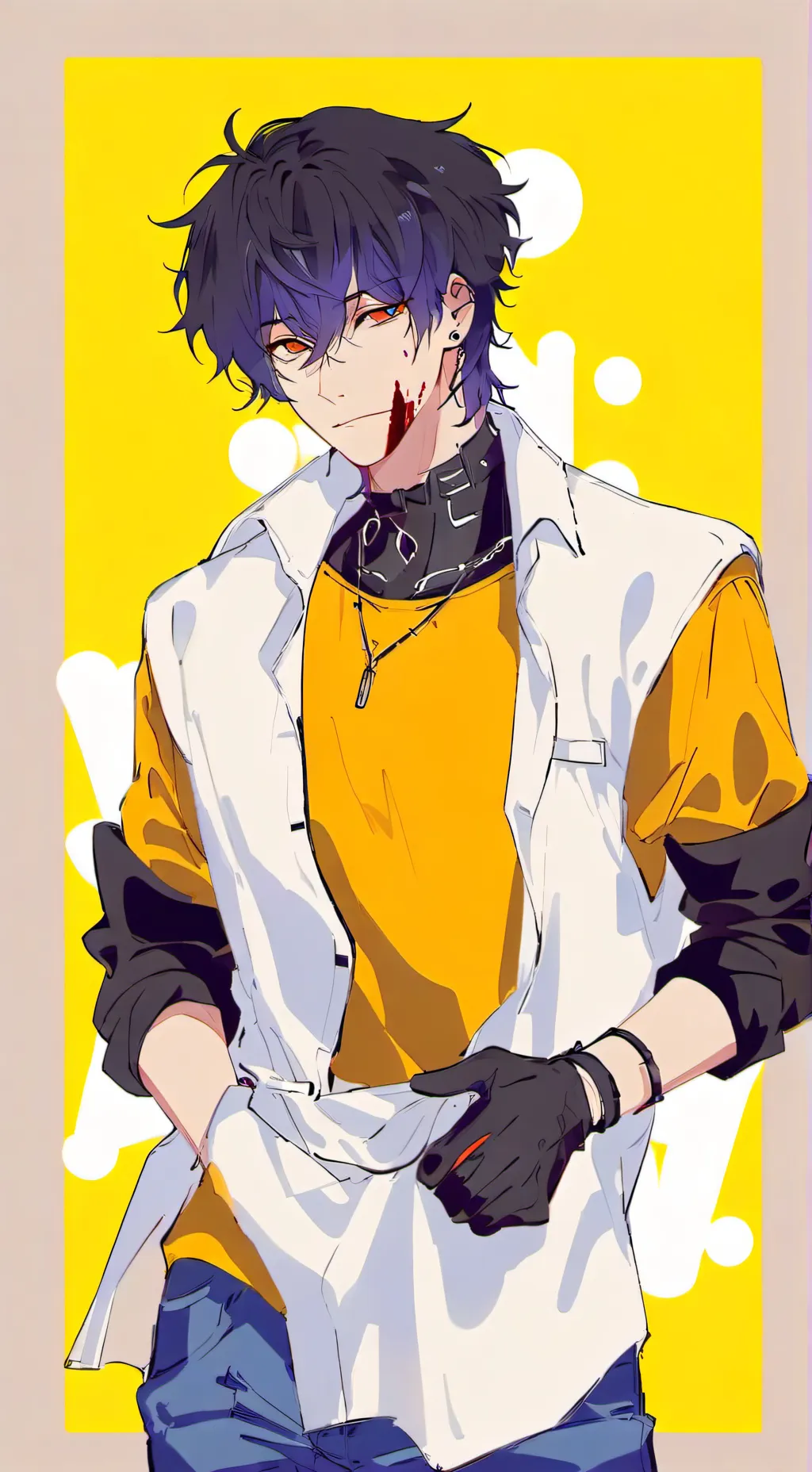 ai character: Michael Afton🔪 background