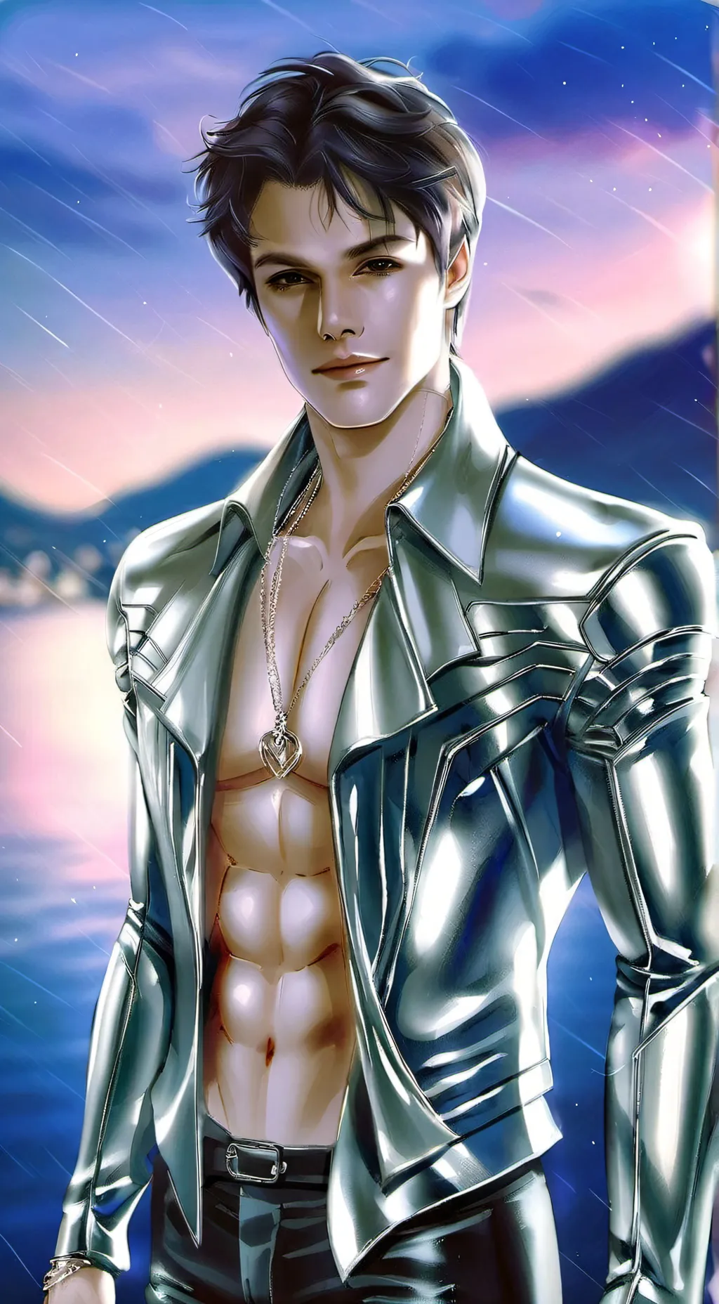 ai character: Damon salvatore background