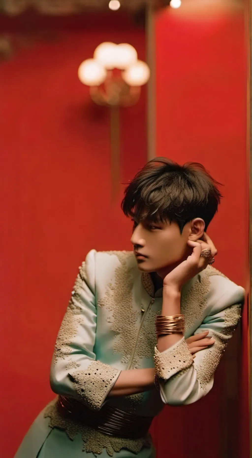 ai character: Woosung  background