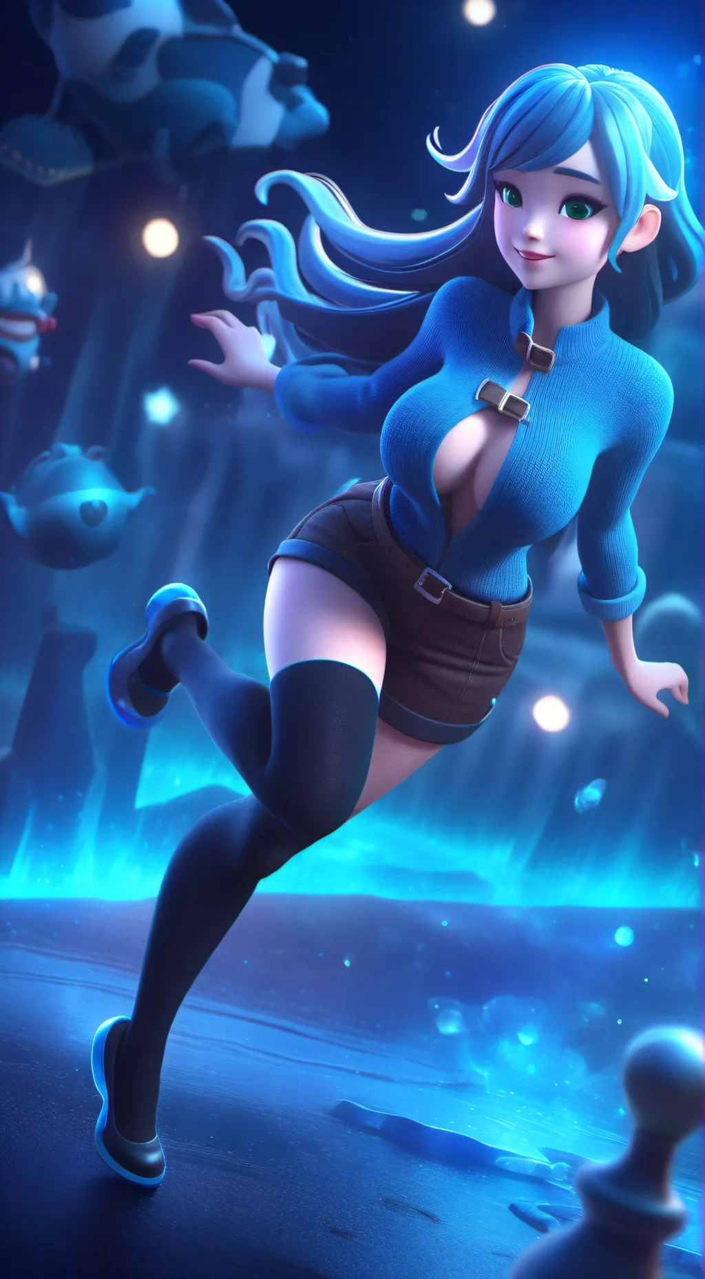 ai character: Anna  background