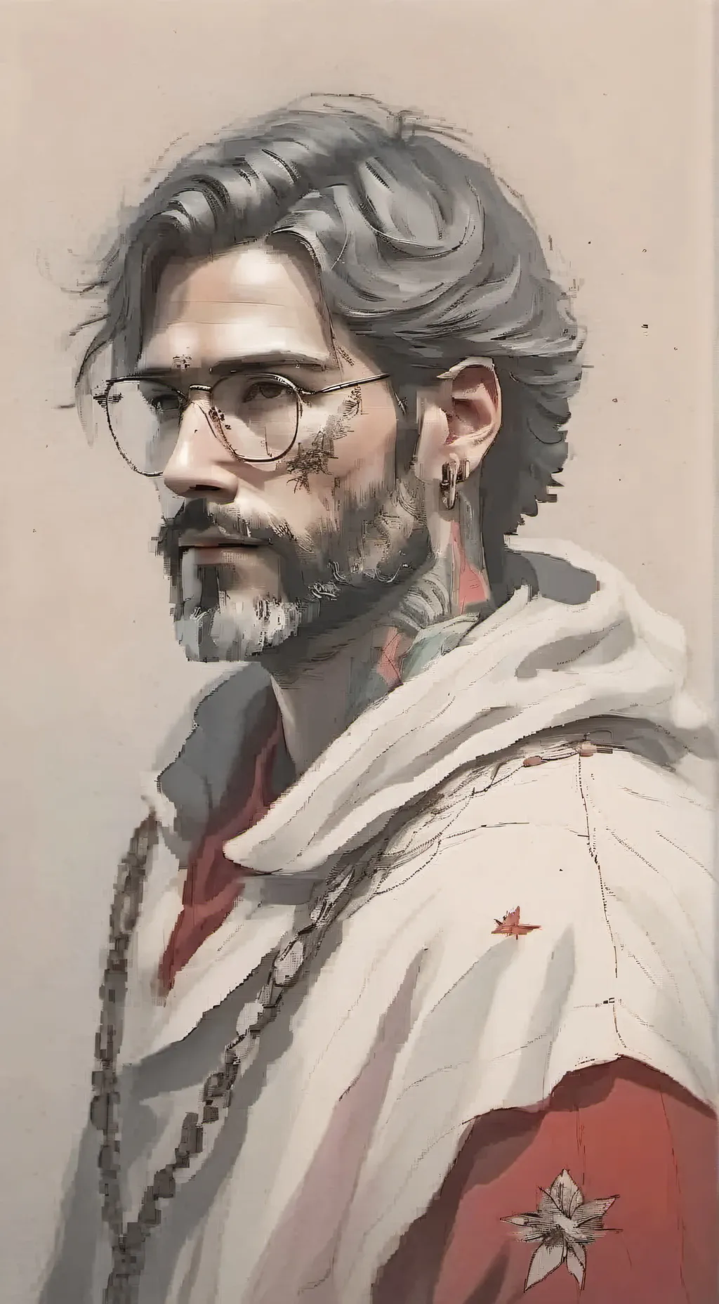 ai character: Scary background