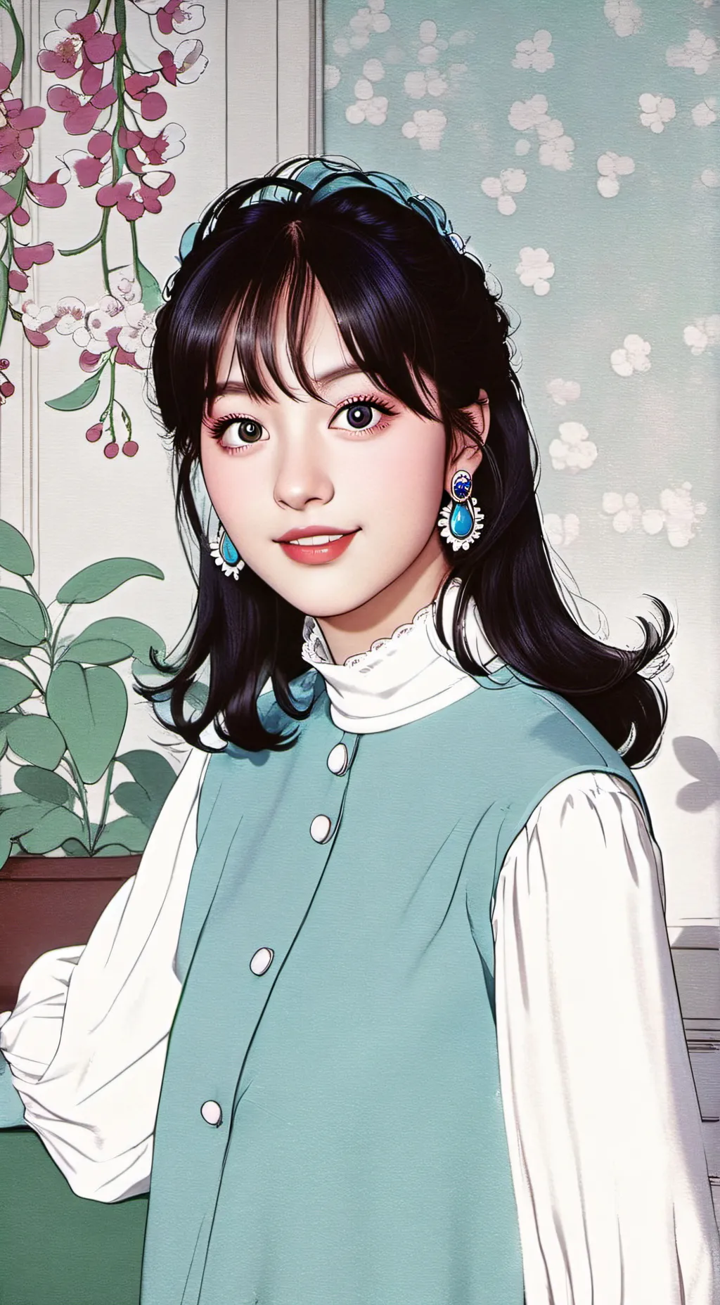 ai character: Jihye  background