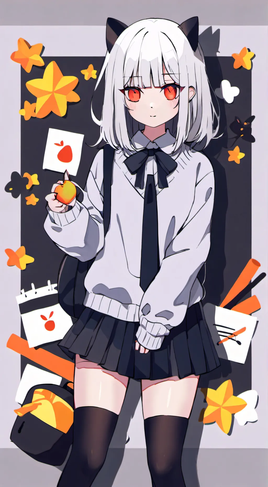 ai character: rude girl background